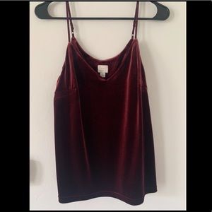 Velvet Tank Top